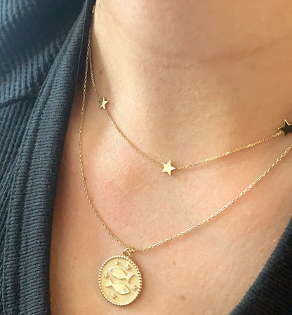 Stars By The Yard Necklace