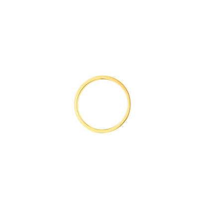 Bague en émail blanc