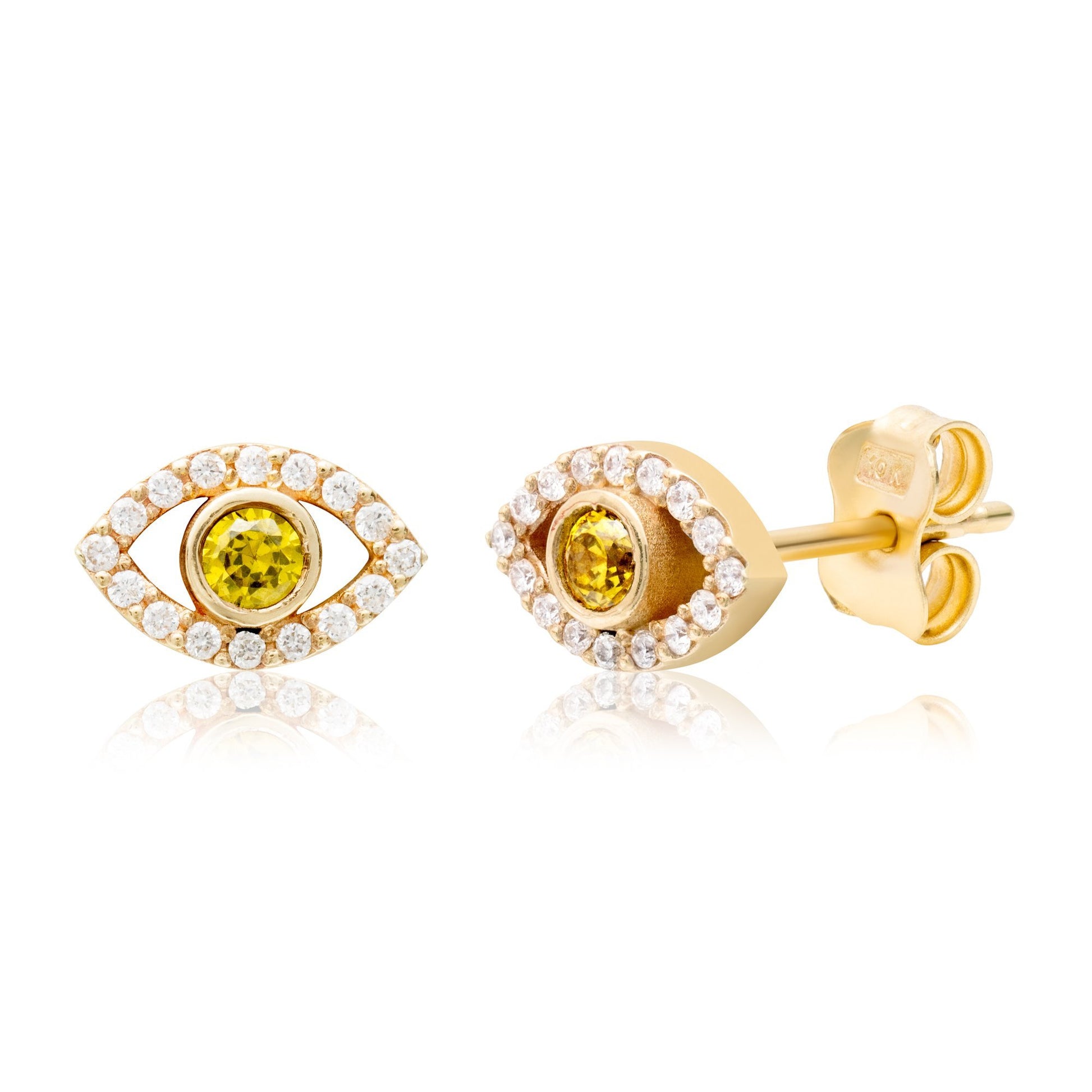 evil-eye-citrine-diamond-mini-studs-14k