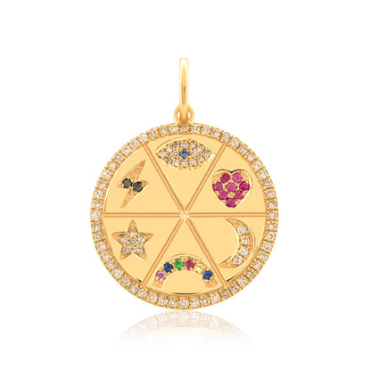 lucky-rainbow-medallion-charm-14k