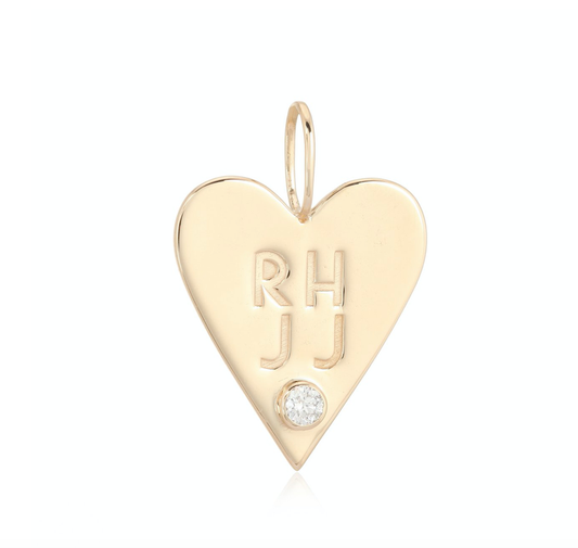 embossed-initial-heart-charm-14k