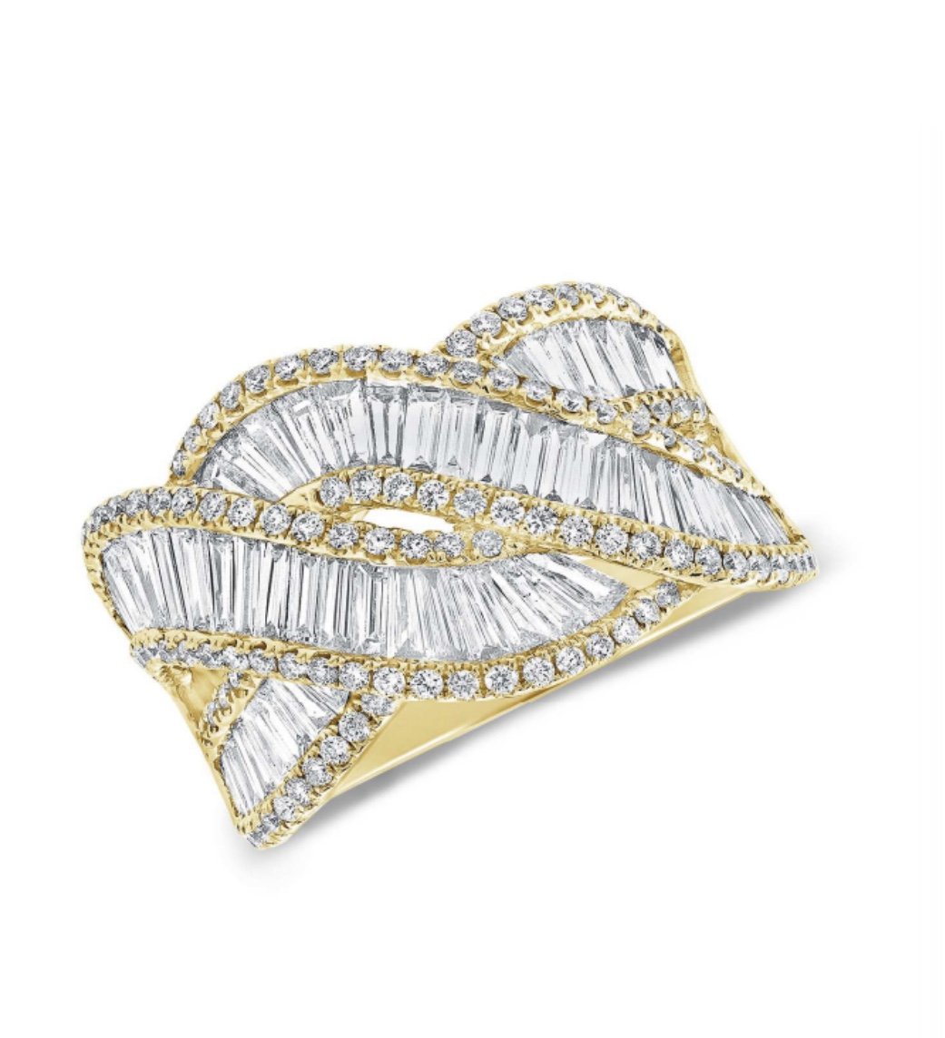 baguette-diamond-crossover-ring-14k