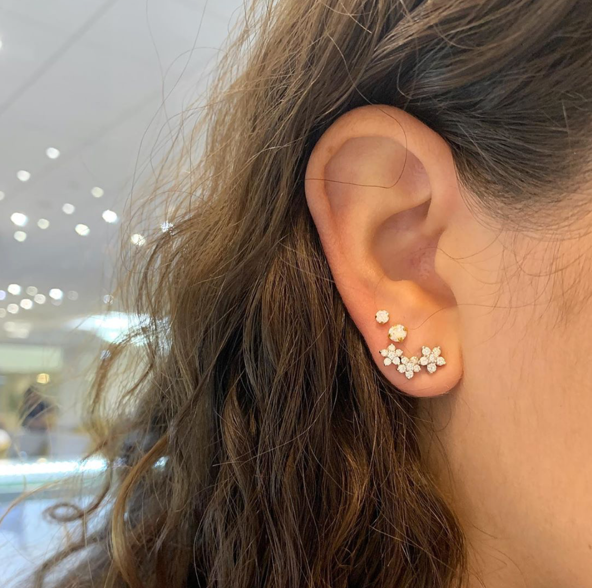 floral-diamond-trio-studs-14k