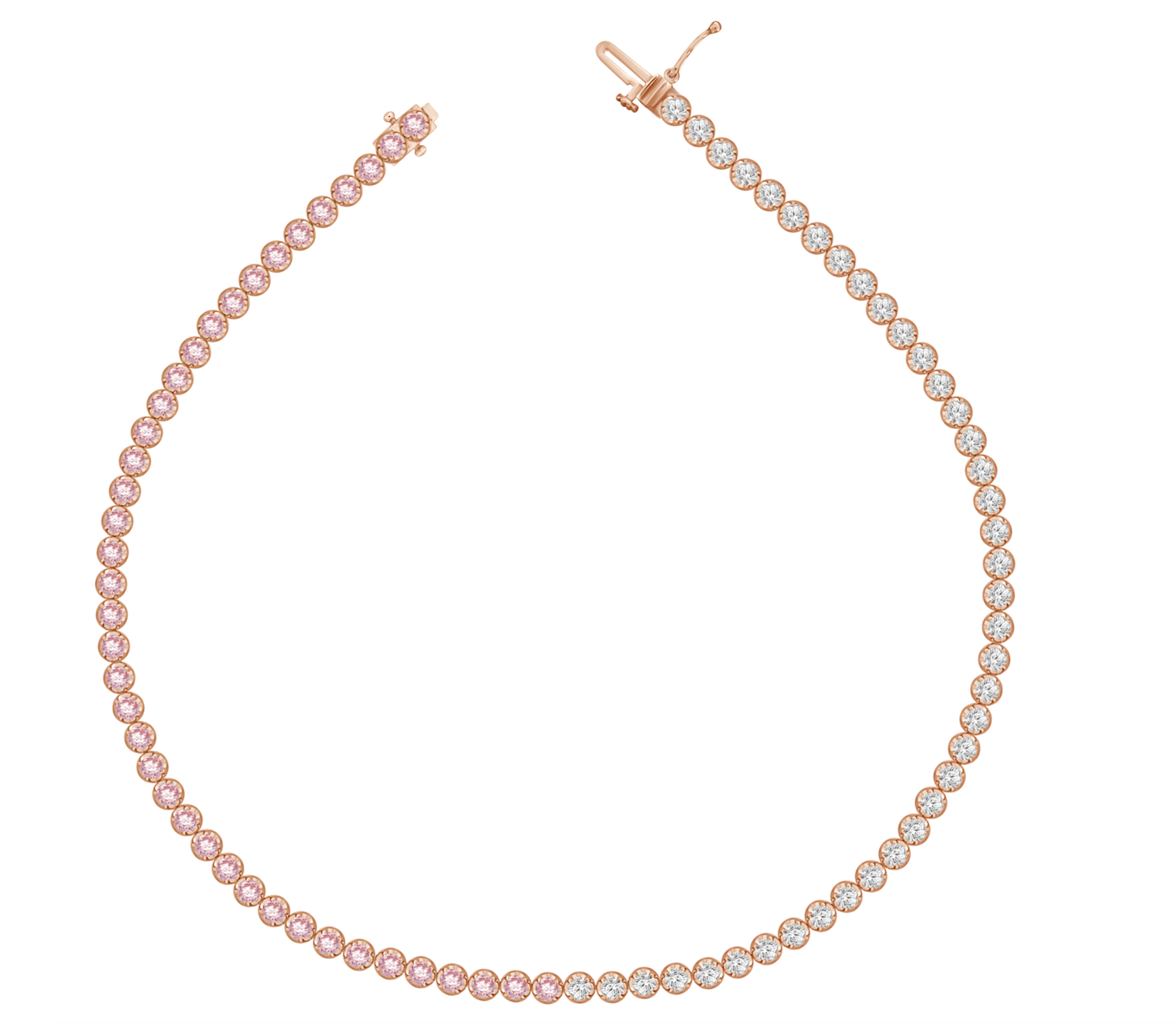 half-pinksapphire-bezel-bracelet-18k