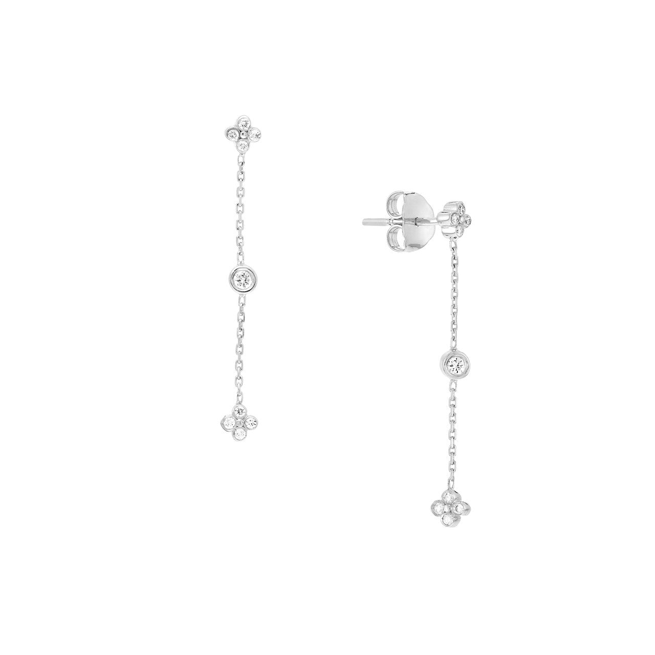 diamond-bezel-cluster-dangle-earrings-14k