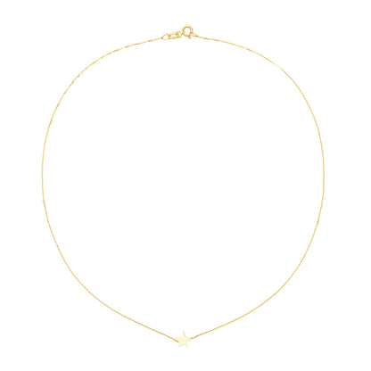 single-star-necklace