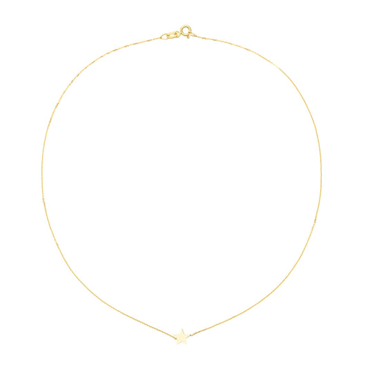 single-star-necklace