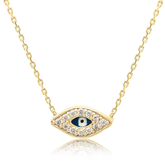 evil-eye-charm-necklace-14k