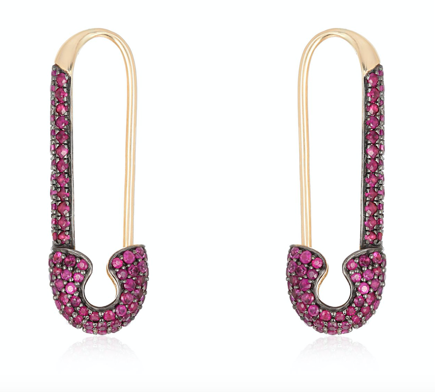 safety-pin-ruby-earrings-14k
